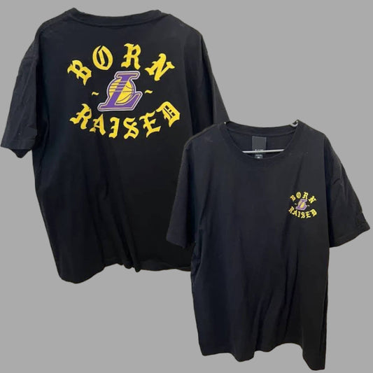 Born x Raised LAKERS unisex Shakawear heavyweight T-Shirt